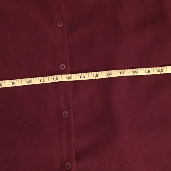 Women's Burgundy Jacket - Picture 11 of 11